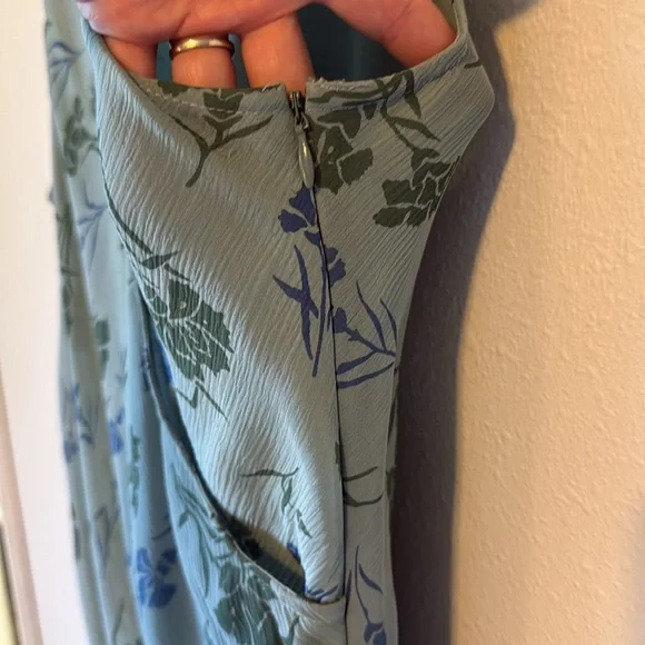 Sundance Silk Sage Green Wrap Midi Dress 10 - Picture 10 of 13